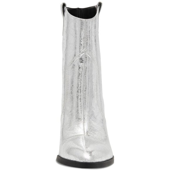 DV by Dolce Vita Nazareth Women's Silver Boot Medium Size 8 NEW - Picture 5 of 7